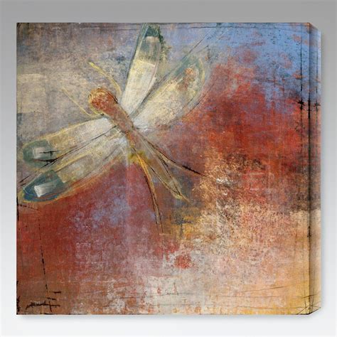 Have To Have It Dragonfly I Indooroutdoor Canvas Print By Maeve