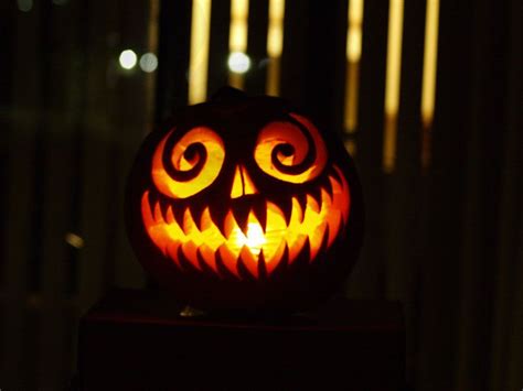 Scary Pumpkin Eyes Carving Web Lanse