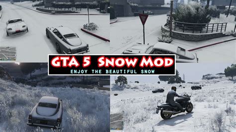 I am sure many people like customizing their vehicles so this is a good platform to try. GTA 5 PC - Snow Mod (Singleplayer) - YouTube