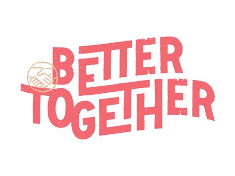 Better Together Lettering Design Unique Business Cards Lettering