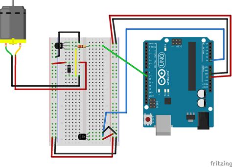 Motor Arduino Tmp36 Motor Dc Switch Case