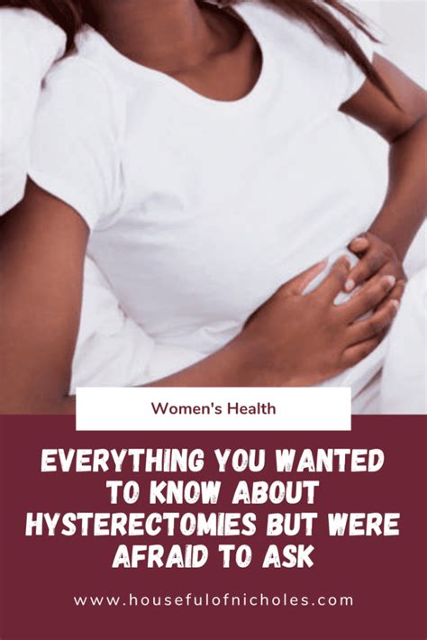 hysterectomy questions and answers