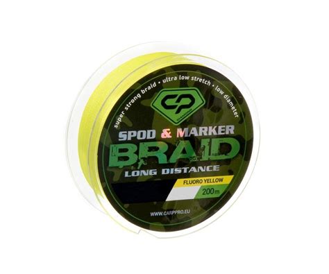 Carp Pro Spod And Marker Braid Pe X Long Distance