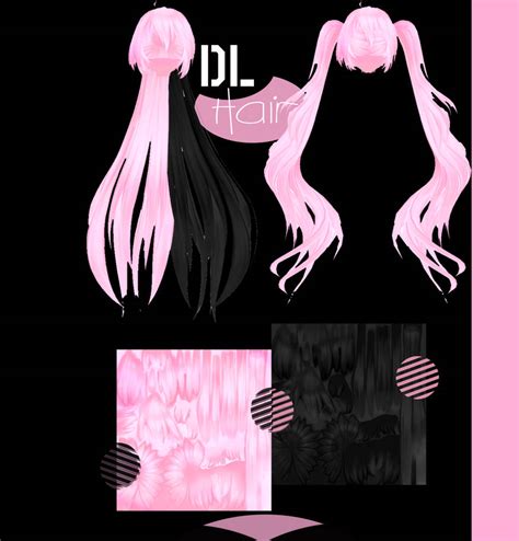 Mmd Tda Hair Small Package4 By Aliskysw Dl By Aliskysw On Deviantart