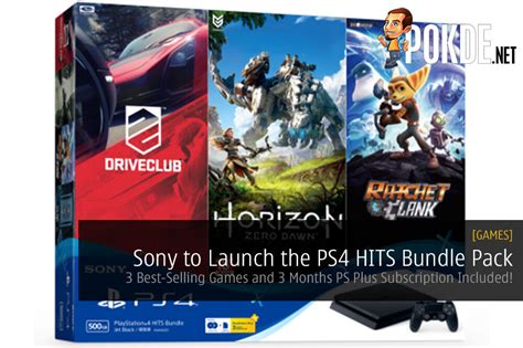 Sony To Launch The Playstation 4 Hits Bundle Pack 3 Best Selling Games