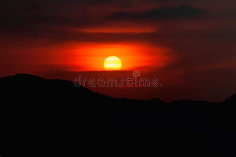 Red Sunset Stock Image Image Of Tourism View Tourist 163308251
