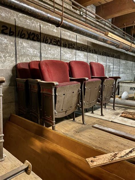 Vintage Theatre Seat Sets Bauer Bros Inc