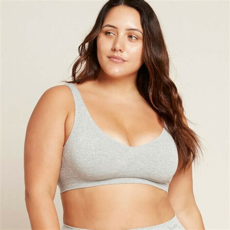 This comfortable padded shaper crop bra from boody is made from certified organic bamboo. Boody Padded Shaper Crop Bra - Light Grey Marl | Nourished ...