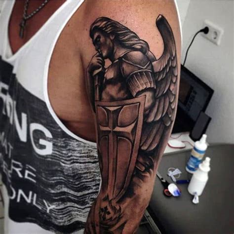 75 Remarkable Angel Tattoos For Men Ink Ideas With Wings