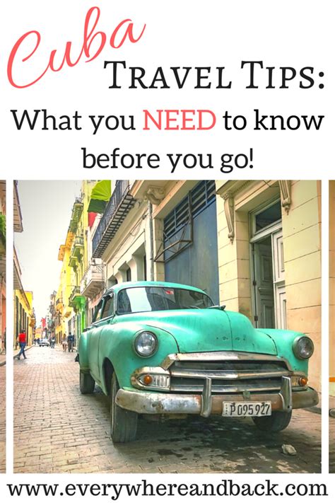 Cuba Travel Tips What You Need To Know Before You Go Cuba Travel