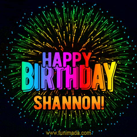 Happy Birthday Shannon S