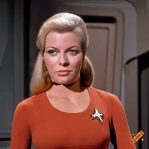 Portrait Of A Female Captain Kirk From Star Trek