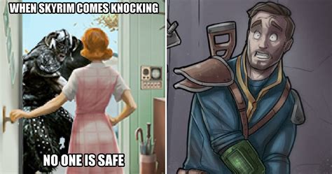 Skyrim Vs Fallout Memes That Are Too Hilarious For Words