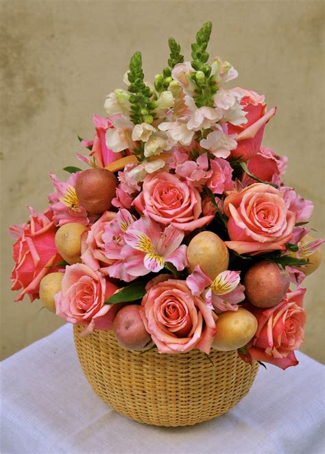 Easter Flower Basket —