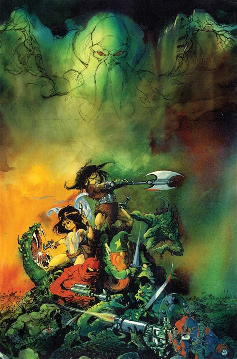 Ralph Bakshi A Wizards Promo Poster By Mike Ploog And