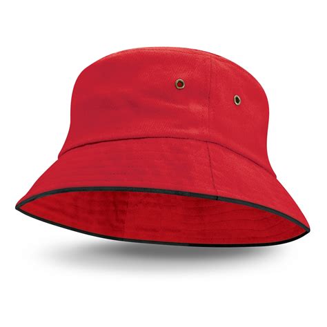Promotional Black Trim Bucket Hats Promotion Products