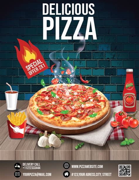 Pizza Flyer Design On Behance