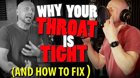 Why Your Throat Is Tight When Singing And How To Fix A Simple Exercise Youtube