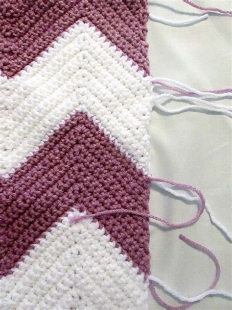 The Best Beginner Crochet Chevron Blanket Free Pattern Chevron