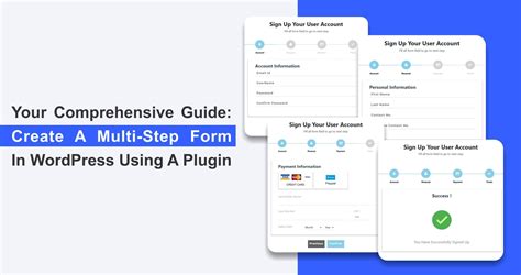 How To Create A Multi Step Form In Wordpress Using A Plugin