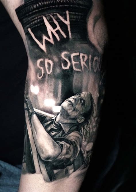 Heath Ledger Joker Tattoo Designs Photos