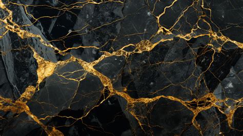 Luxurious Blend Of Marble And Gold Texture Background Golden Marble