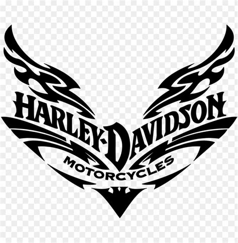 Silhouette Harley Davidson Svg PNG Image With Transparent Background TOPpng