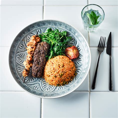 Turkish Mixed Grill With Bulgur Pilaf Recipe Gousto