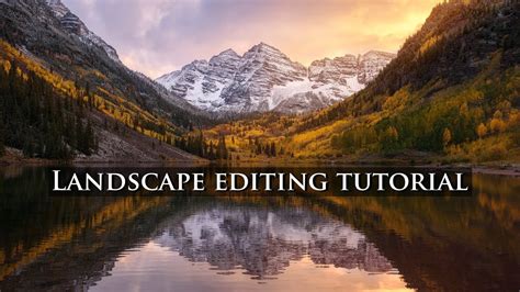 Landscape Editing Tutorial Photoshop Youtube