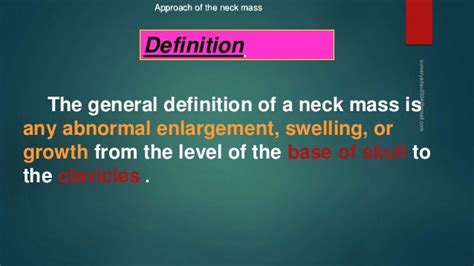 Neck Mass Differential Diagnosis