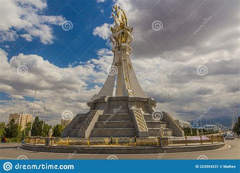 Ashgabat Monument With Wreath Stock Image CartoonDealer Com 135647581