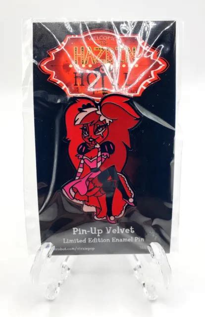 HAZBIN HOTEL PIN UP Velvet Enamel Pin LIMITED EDITION SOLD OUT 39