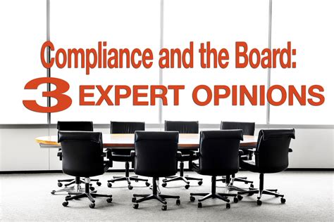 Compliance And The Board 3 Expert Opinions Conselium Compliance Search