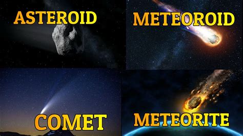 What Is The Difference Between An Asteroid A Meteoroid A Meteorite