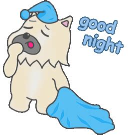 Tired Good Night Sticker By AridenaOSD For IOS Android GIPHY