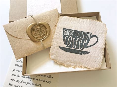 Maybe you would like to learn more about one of these? Personalized handmade paper card and your love letter ...