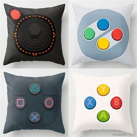 Geek And Gamer Pillows Game Room Decor Game Room Nerd Room