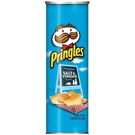 Papas Pringles Salt And Vinegar 158g