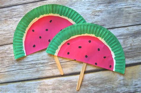 34 Watermelon Crafts That Scream I Love Summer Diy Projects For Teens