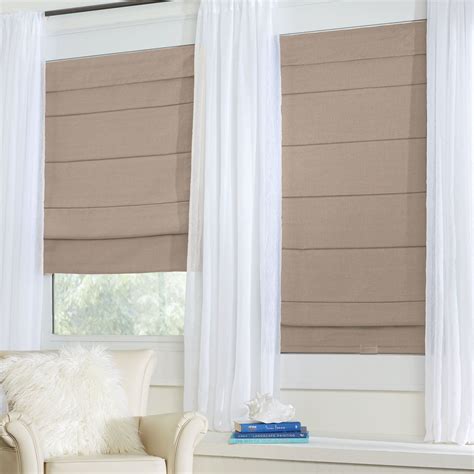 About 39% of these are blinds, shades & shutters. BrylaneHome Cordless Large Fold Woven Blackout Roman Shade ...