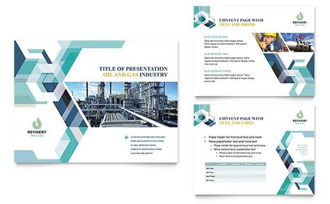 Oil And Gas Company Powerpoint Presentation Template Design By