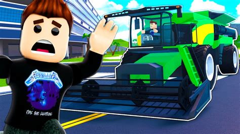 Crushing Cars With The New Harvester Is Awesome In Roblox Car Crushers