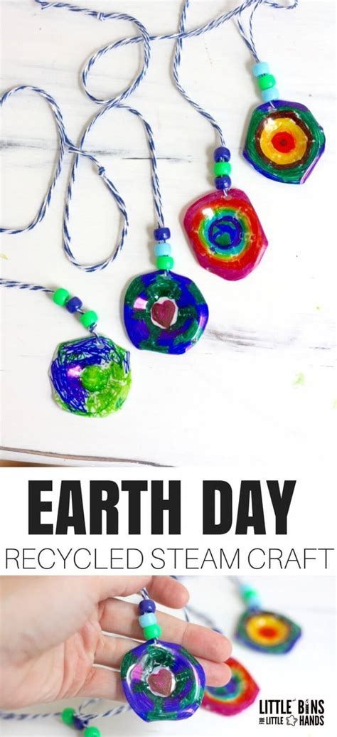 Earth Day Recyclable Craft Little Bins For Little Hands Earth Day