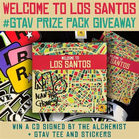 Retweet For Chance To Win A Welcome To Los Santos Cd Signed By