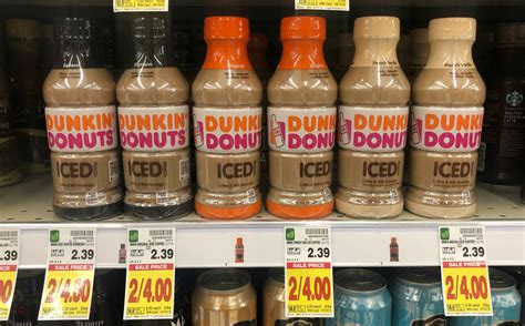Dunkin Donuts Iced Coffees Only 100 Each At Kroger Reg 239