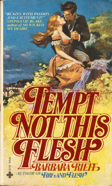 barbara riefe tempt not this flesh romance covers art romance book covers art romance book