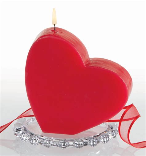 Heart Shaped Candle At Akihome Valentinests Candles Candle