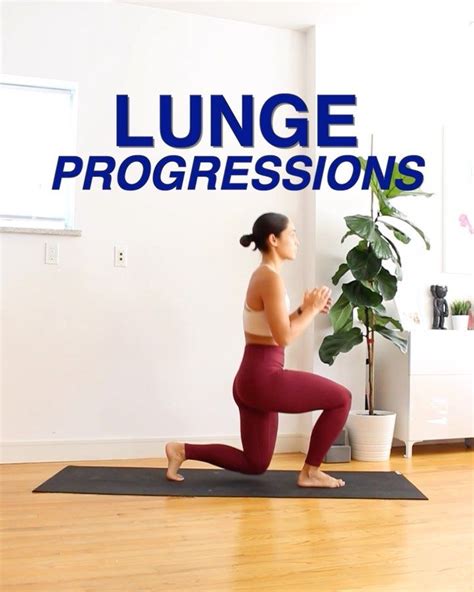 Trainer Charlee Atkins Demonstrates A Lunge Progression Workout Series