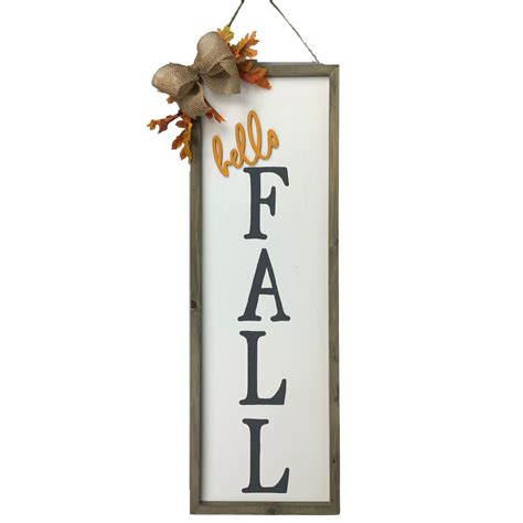 Hello Fall Porch Sign Crafts Direct