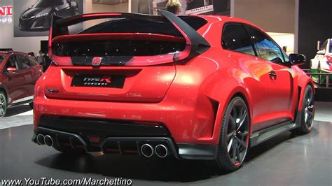 2015 Honda Civic Type R Concept Walkaround Tour Youtube